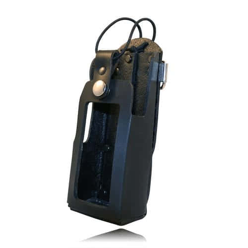 Boston Leather Firemen's Radio Holder for Motorola (Standard window) XTS1500 / XTS2500 / XTS5000 5480RC-1 - Tactical & Duty Gear